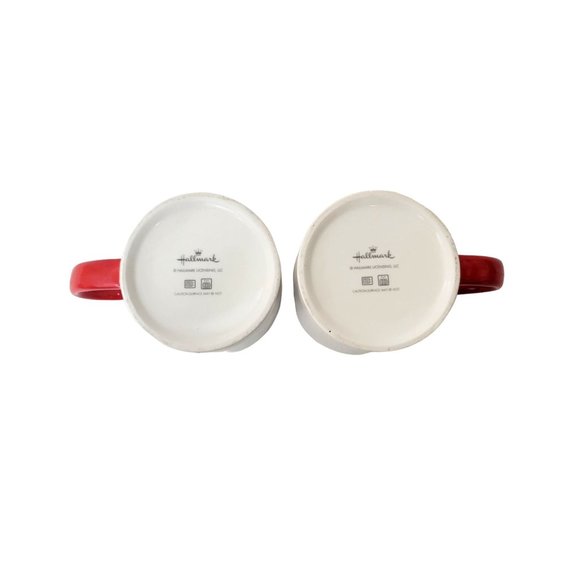 Love You, Love You Too Set of Two Mugs Hallmark - Picture 4 of 7